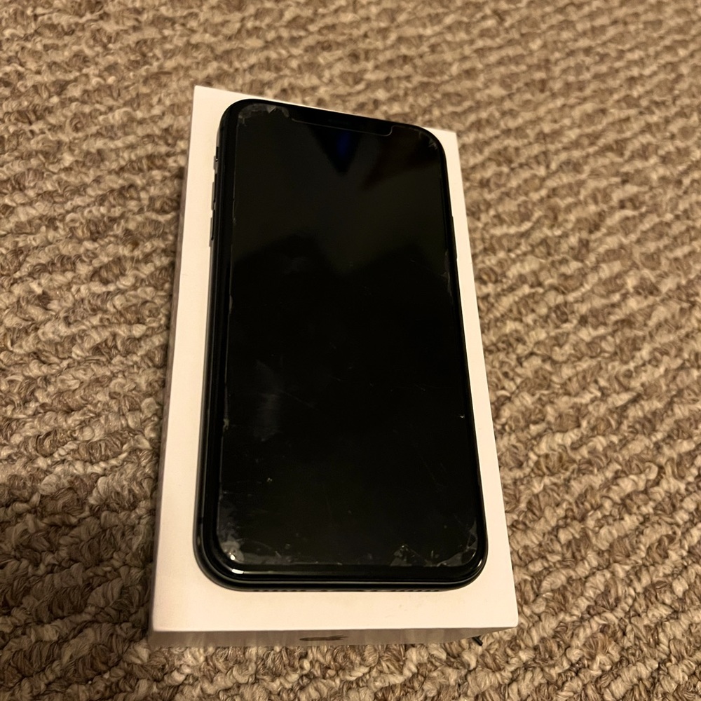 Iphone 11 Damaged Screen and Back Glass
